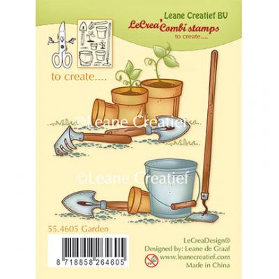 Leane Creatief Clear Stamps - Garten